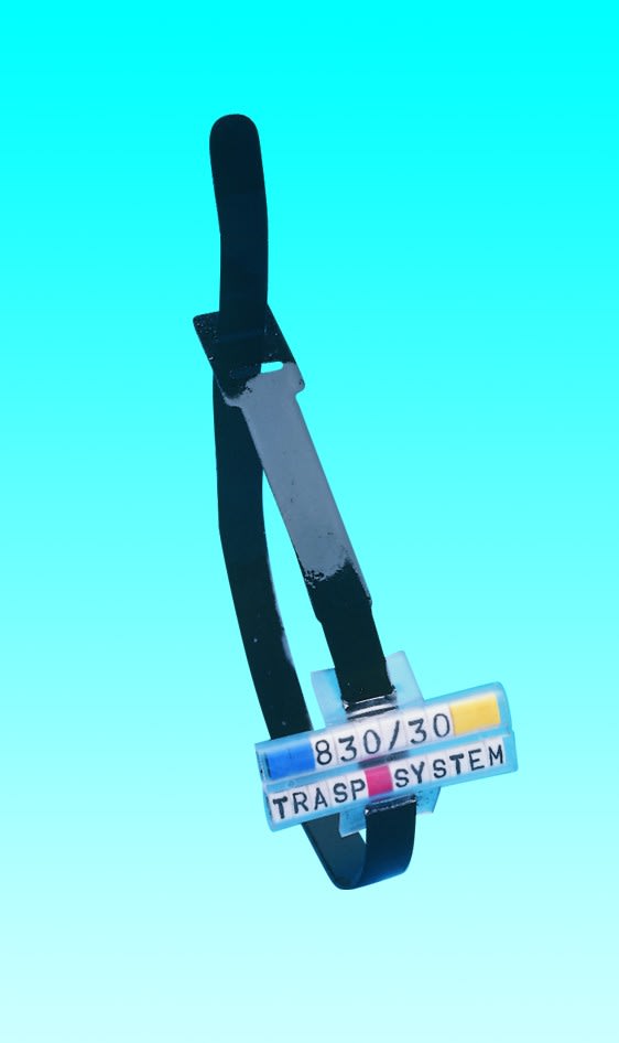 GRAFOPLAST SRL - GRA830/30 TUBETTO DOPPIA CAVA PER FASCETTE L=30 20