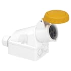 SCHNEIDER ELECTRIC - SNR83151 Presa fissa BT da parete IP67 16A 110V 2P+T