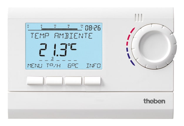 THEBEN SRL THE8320132 RAM 832 TOP 2 CRONO. DGT. 230V PARETE BI