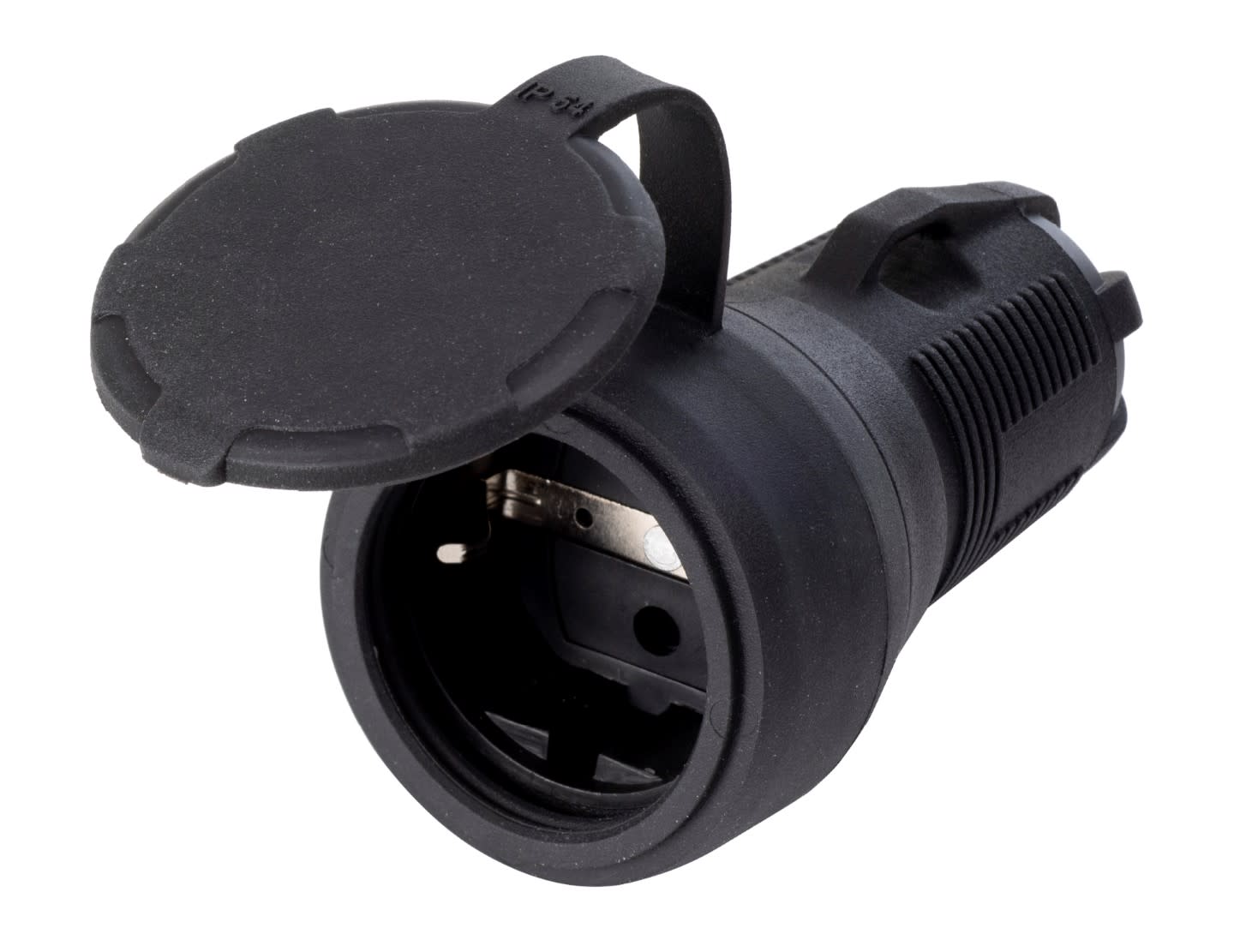 ROSI MATERIALE ELETT - RCO83410 PRESA MOBILE SCHUKO IN GOMMA IP54