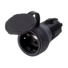 ROSI MATERIALE ELETT RCO83410 PRESA MOBILE SCHUKO IN GOMMA IP54