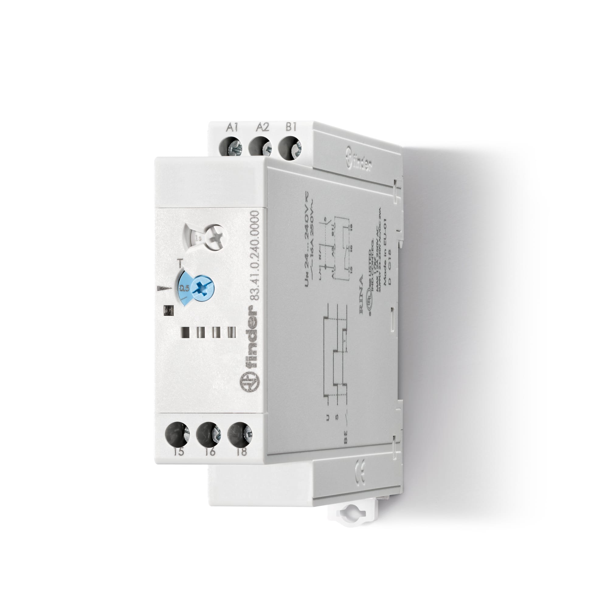 FINDER SPA - FIN834102400000T TEMPORIZ.. RIT.DISINS. START EXT 24/240V
