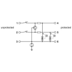 PHOENIX CONTACT PHC2906794 TTC-6P-2X1-F-M-24DC-PT-I SPD SEGNALE