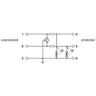 PHOENIX CONTACT PHC2906816 TTC-6P-2X1-24DC-PT-I SPD SEGNALE
