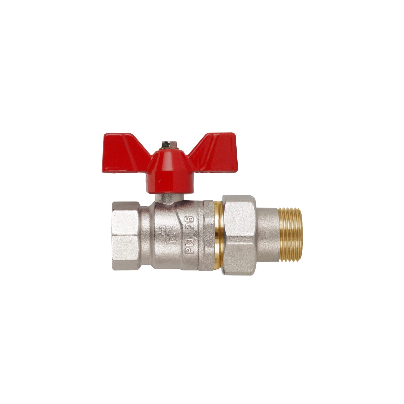 F.I.V. - FVR8373R007 VALV.PERFECTA C/BOCCH.11/4 F.ROSSA
