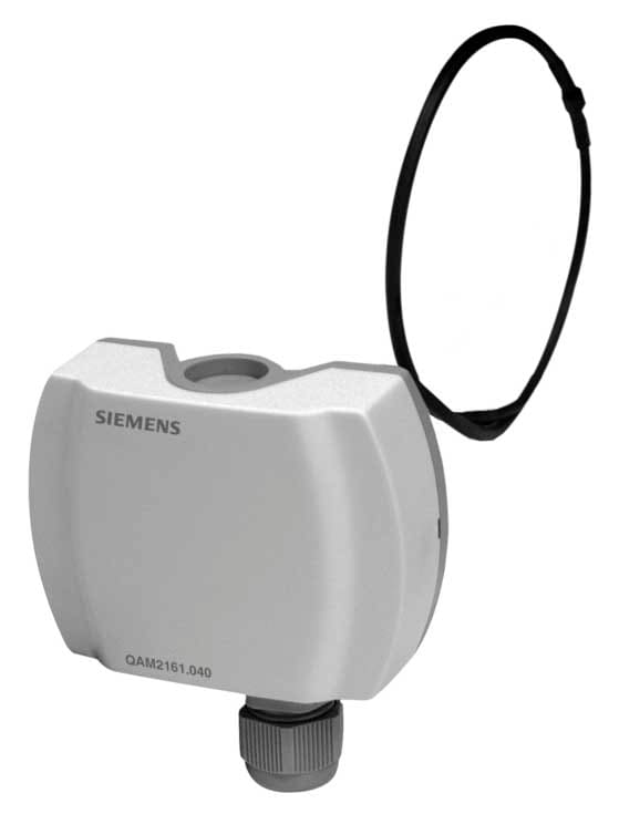 SIEMENS - BUILDING T BCTBPZ:QAM2171.040 SONDA T DA CANALE ATTIVA