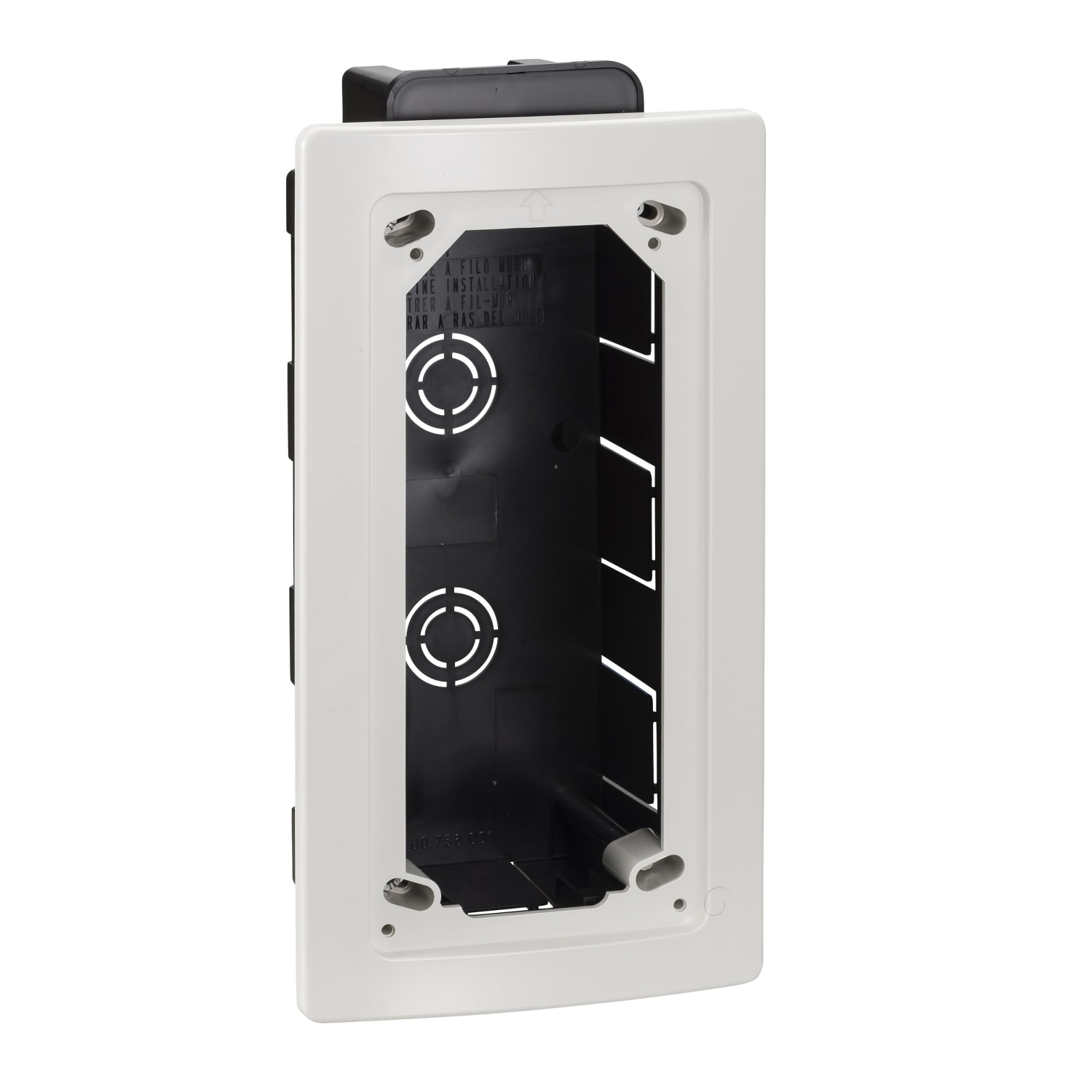 SCHNEIDER ELECTRIC - SNR83924 Cassetta con cornice per incasso per Unika