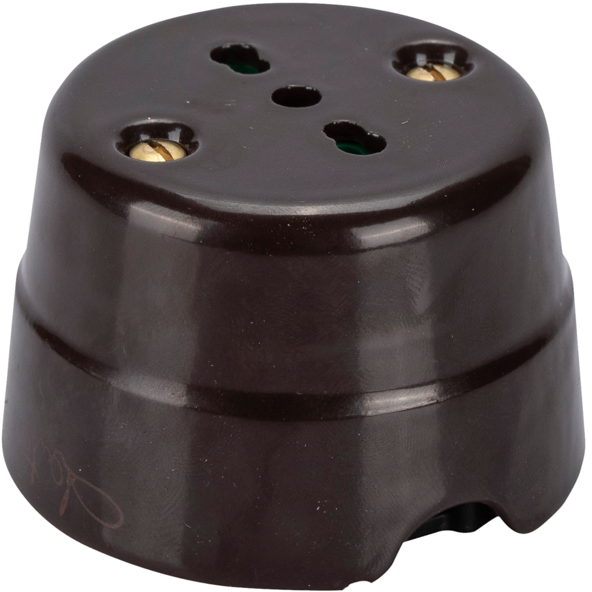 FANTON SRL - FME84010BW PRESA P17/11 DA PARETE IN CERAMICA MA