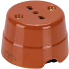 FANTON SRL FME84010TC PRESA P17/11 DA PARETE IN CERAMICA TC