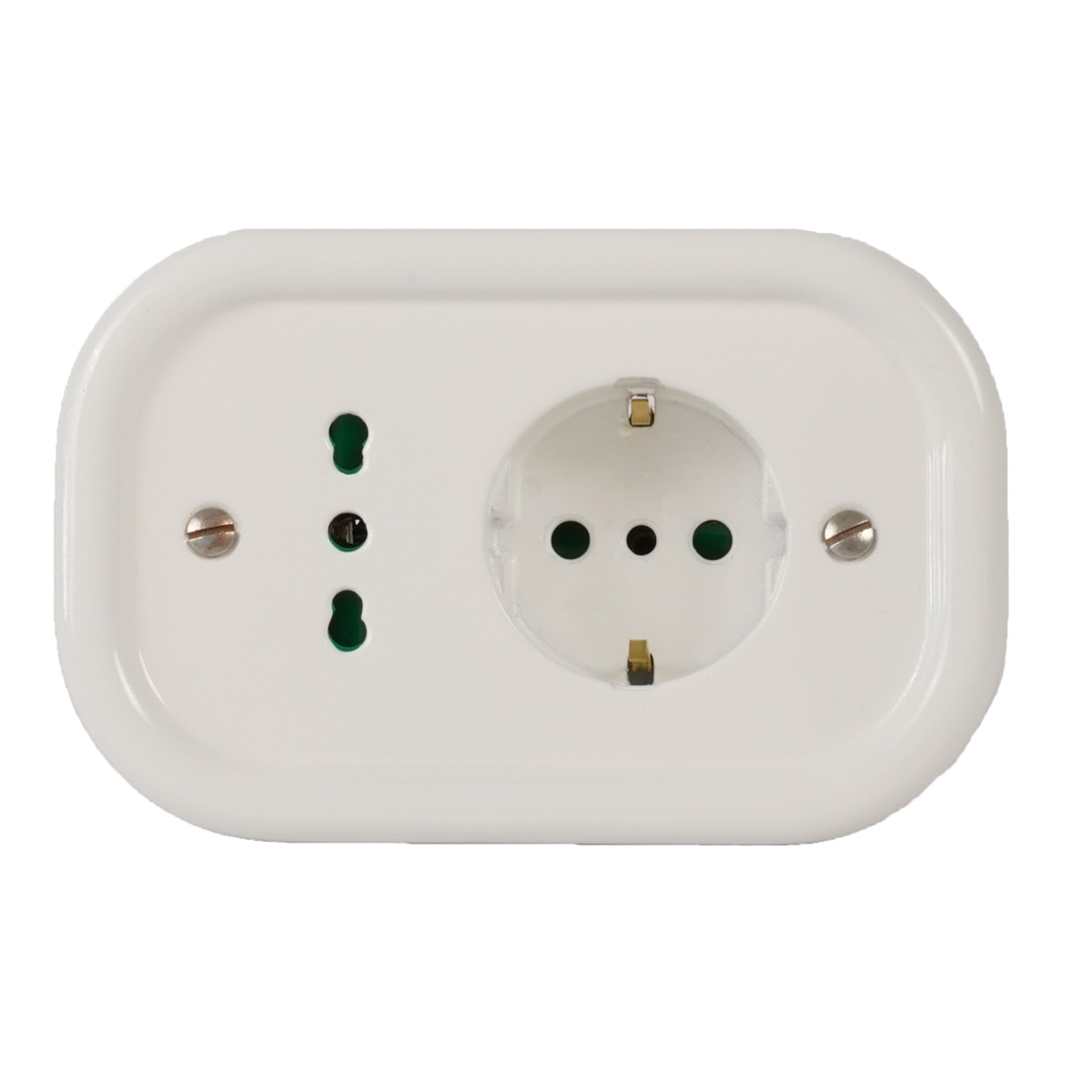 FANTON SRL - FME84014 Placca ovale P30+P17/11 in ceramica BI