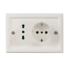FANTON SRL FME84015 PLACCA RETT.P30+P17/11 IN CERAMICA BI
