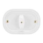 FANTON SPA - FME84061 PLACCA OVALE 125X81 1INT./DEV.X S.503 BI