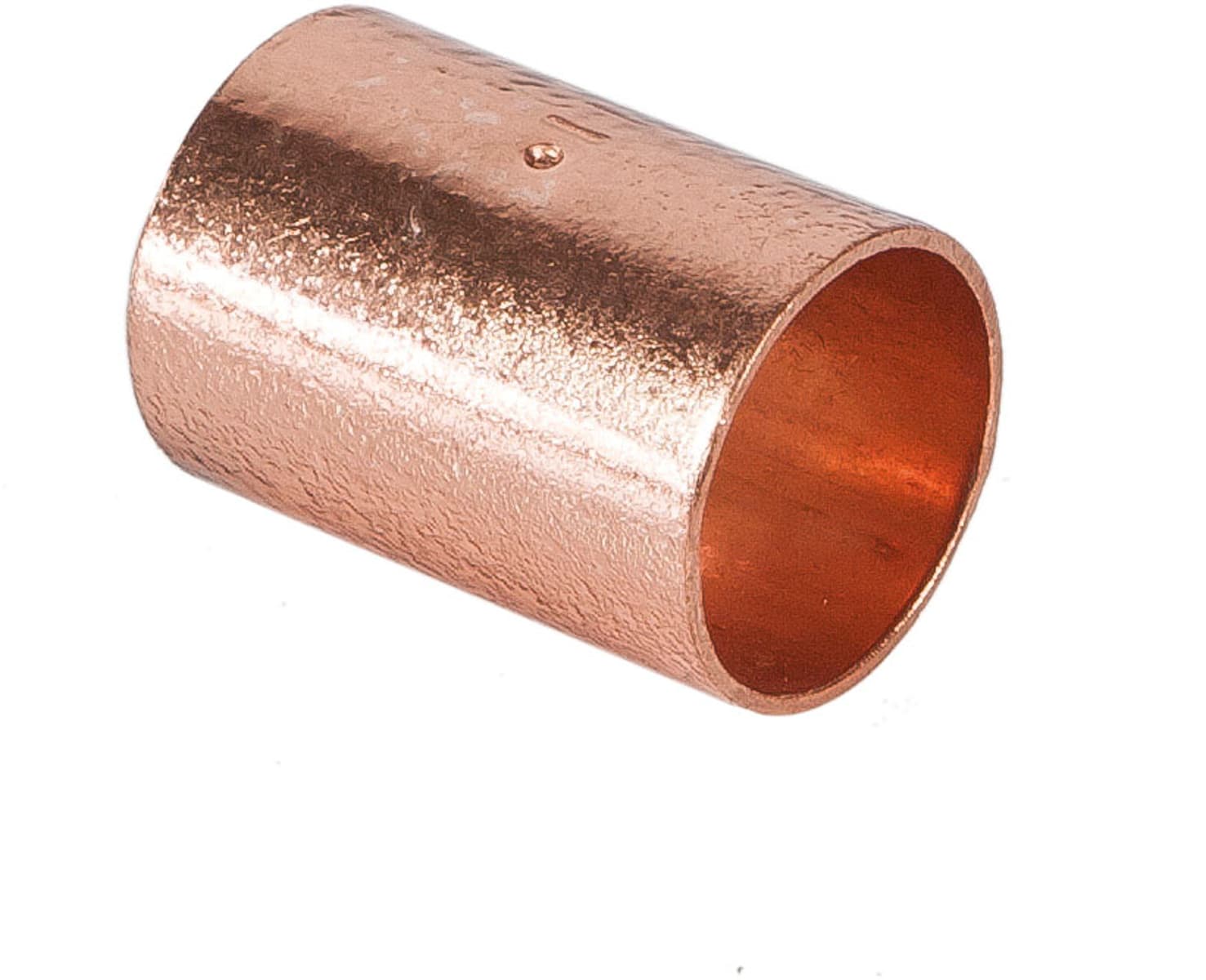 FANTON SRL - FME84084 RACCORDO F/F 18MM IN RAME SATINATO