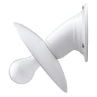 FANTON SRL - FME84110 SPOT PARETE E27+PIATTO LISCIO BI