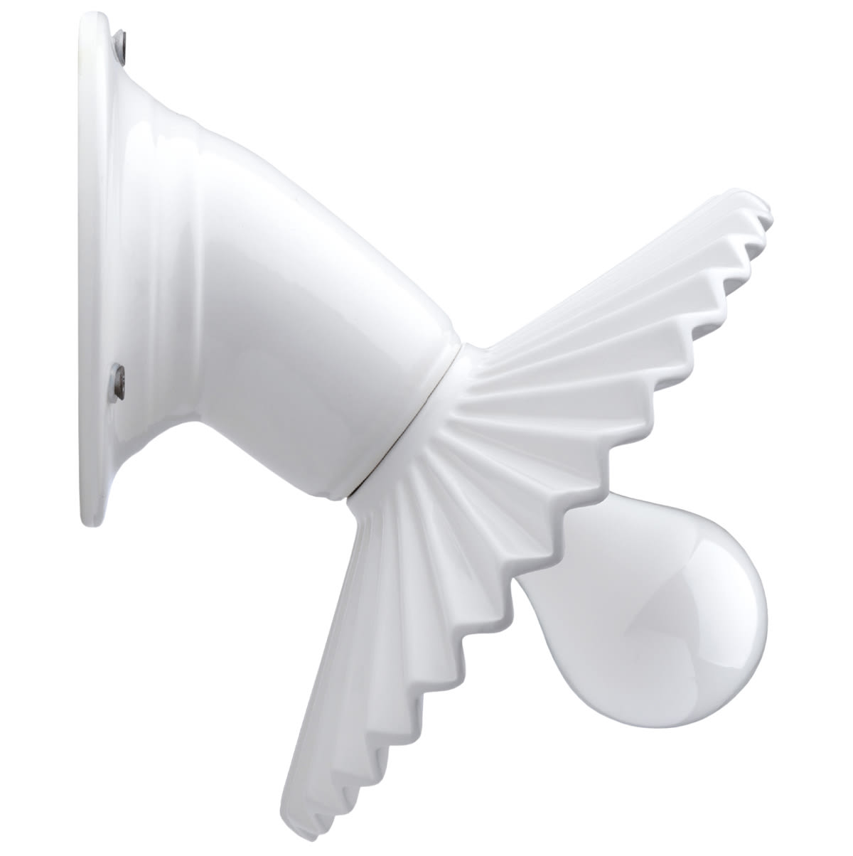 FANTON SRL - FME84115 SPOT PARETE E27+PIATTO SMERL. BI