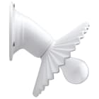 FANTON SRL - FME84115 SPOT PARETE E27+PIATTO SMERL. BI