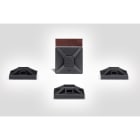 HELLERMANNTYTON Srl HEE151-02243 BASETTA ADESIVA 13X13 NERO MB2APT-A