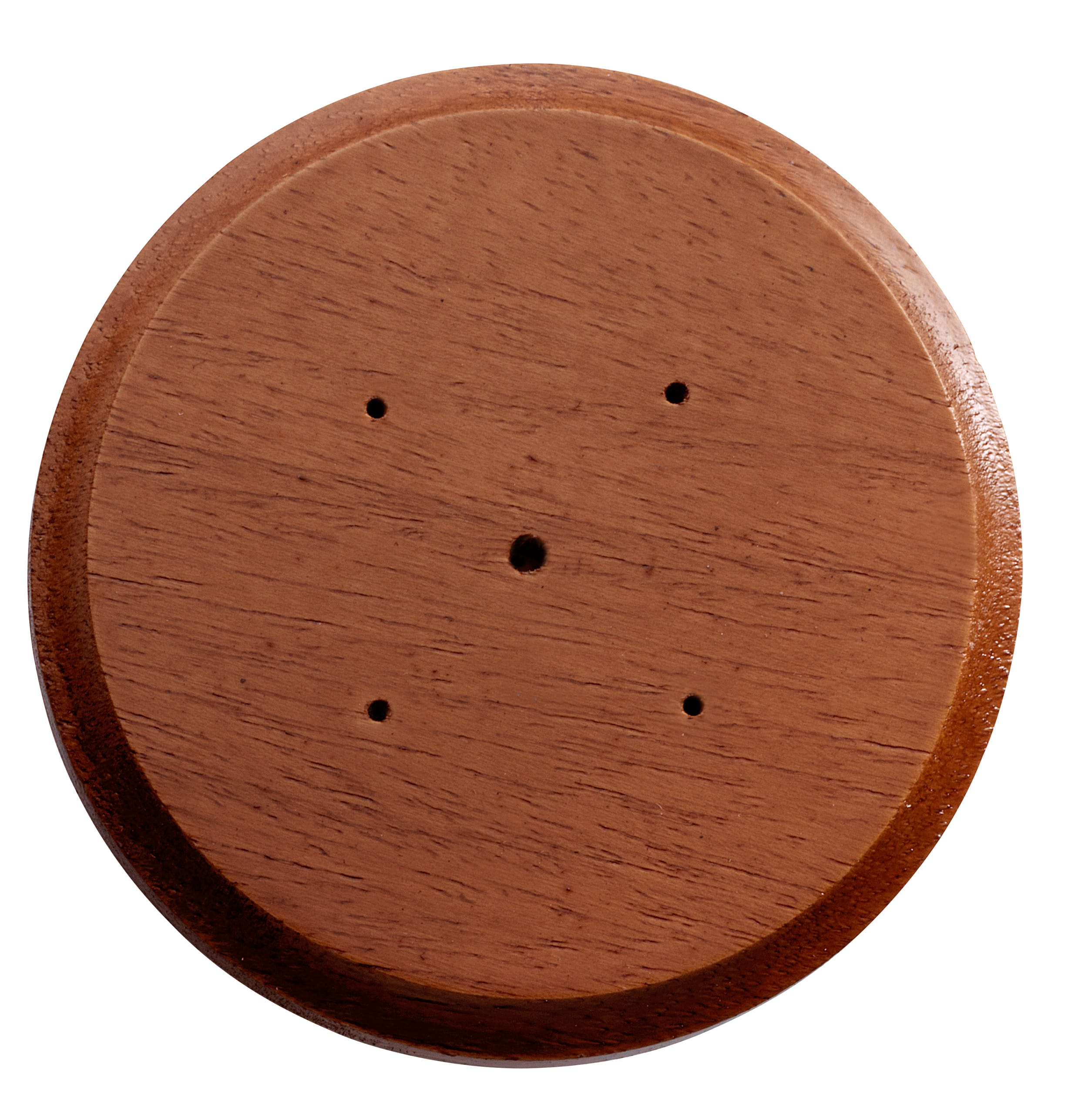 LE PROLUNGHE SAS PRG8510 ROSETTA LEGNO - CILIEGIO - TONDA D.90MM