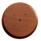 LE PROLUNGHE SAS PRG8510 ROSETTA LEGNO - CILIEGIO - TONDA D.90MM