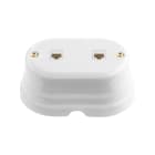 LE PROLUNGHE SAS PRG8523 SERIE OVAL 2 PRESE CAT.6A CON PLUG 8/8