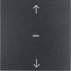 BERKER BRK85241185 PULS.PER VEN.S1/B3/B7 ANTRACITE OPACO