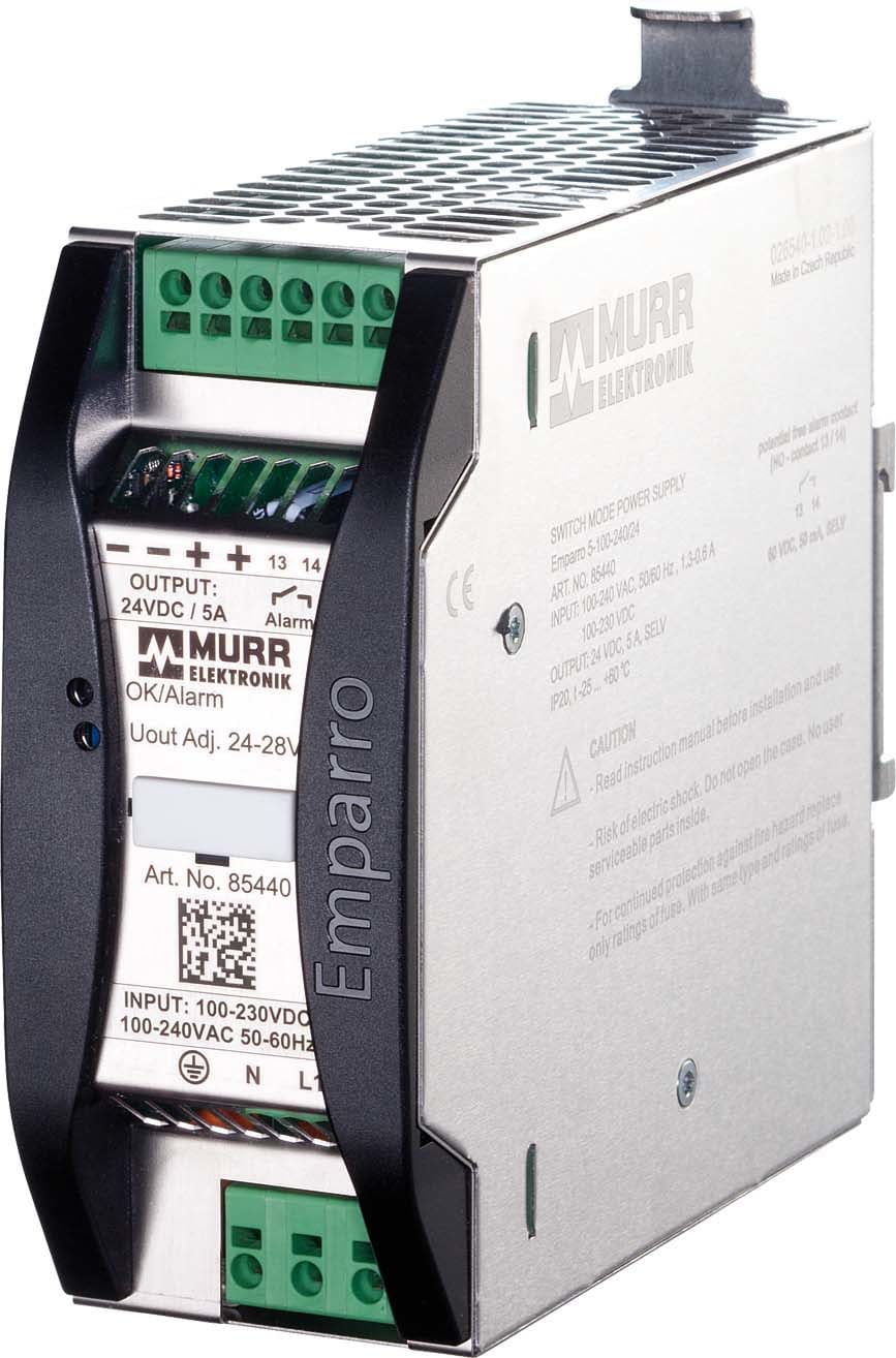 MURRELEKTRONIK SRL MUE85440 EMPARRO ALIM. SWITCHING MONOFASE 24VDC/5