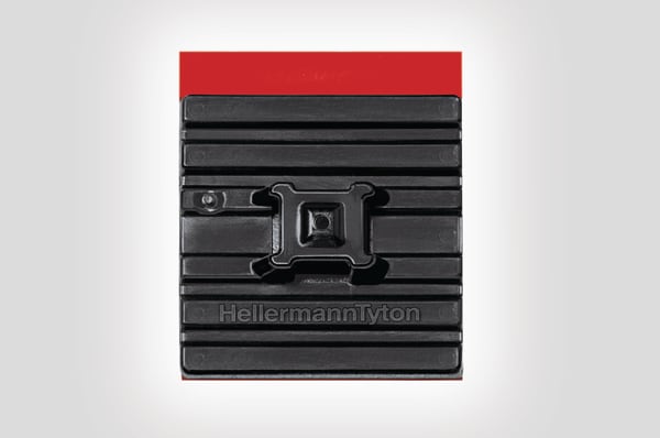 HELLERMANNTYTON Srl HEE151-02219 BASETTA ADESIVA FLESSIBILE 28X28 NERO
