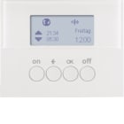 BERKER - BRK85745279 OROLOGIO RADIO KNX QUICKLINK K1 BIA.POL.
