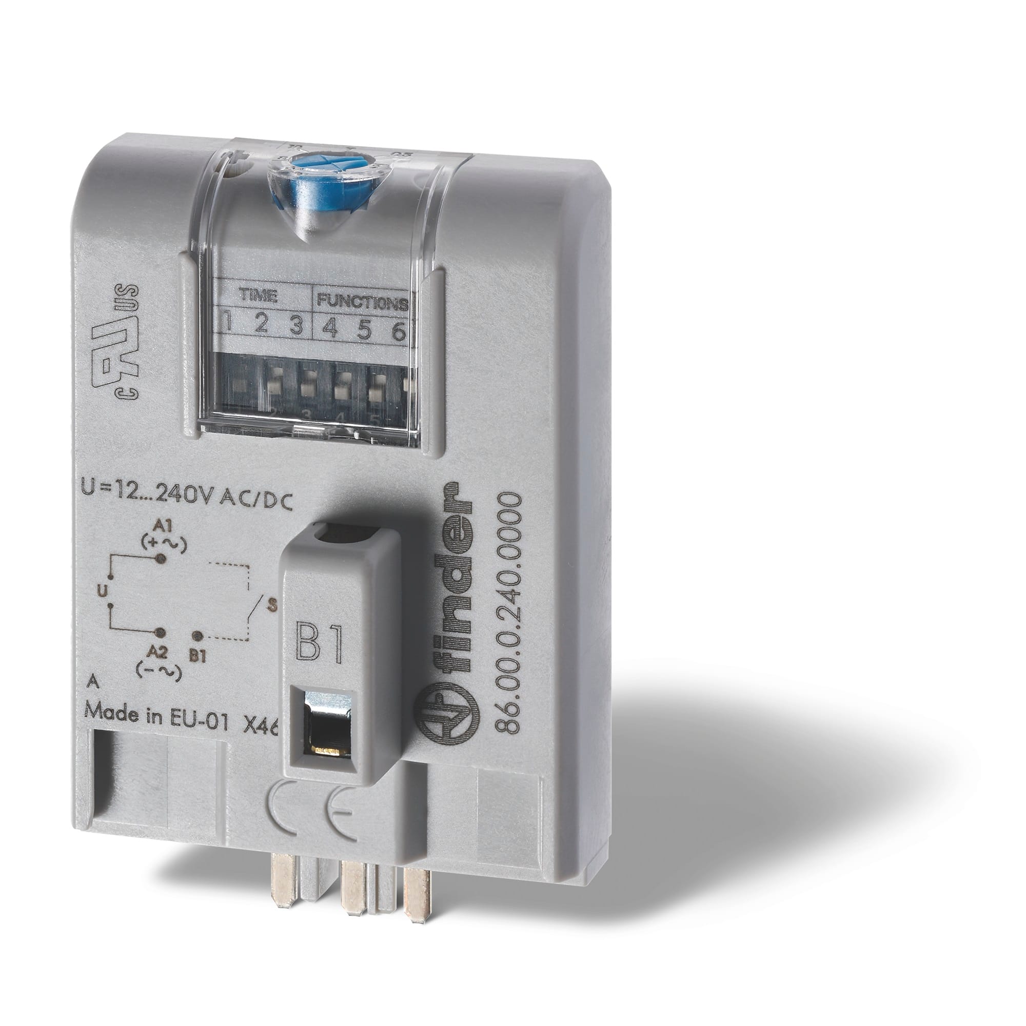 FINDER SPA FIN860002400000 MODULO TEMPORIZZATO MULTIFUNZIONE PLUG-I