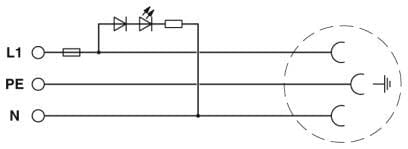 PHOENIX CONTACT PHC0804042 EO-CF/PT/LED/F PRESA