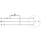 PHOENIX CONTACT PHC0804042 EO-CF/PT/LED/F PRESA