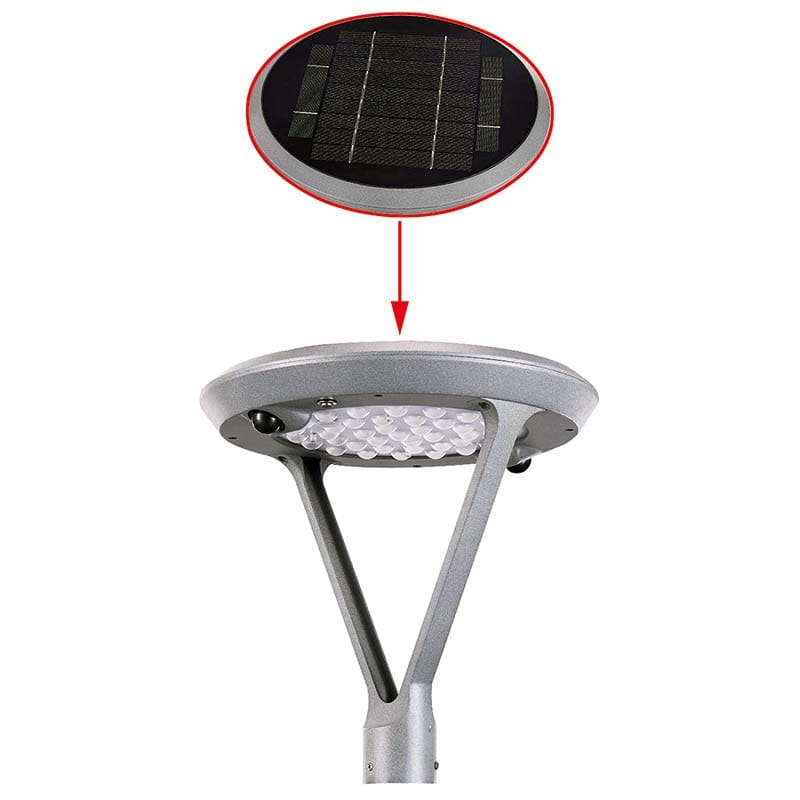 ELCART DISTRIBUTION - ERT864517000 LAMPIONE SOLARE E-WALK 4000K PIR