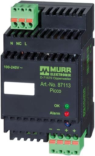 MURRELEKTRONIK SRL - MUE87113 PICCO ALIM. SWITCHING MONOFASE 24VDC/1.2