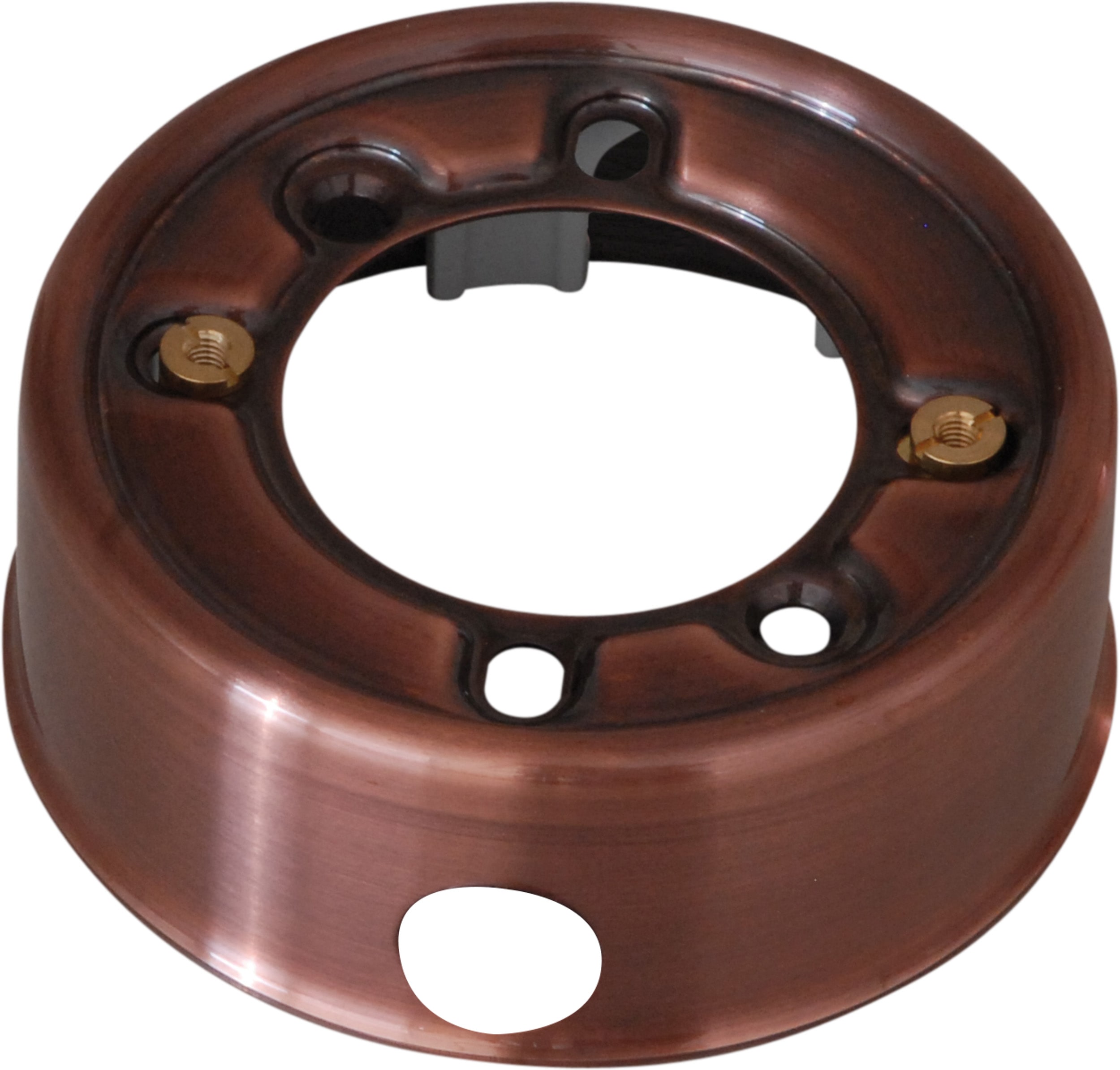 LE PROLUNGHE SAS PRG8727 BASE PORTAFRUTTO 1FORO D.20 MM RAME ANT.