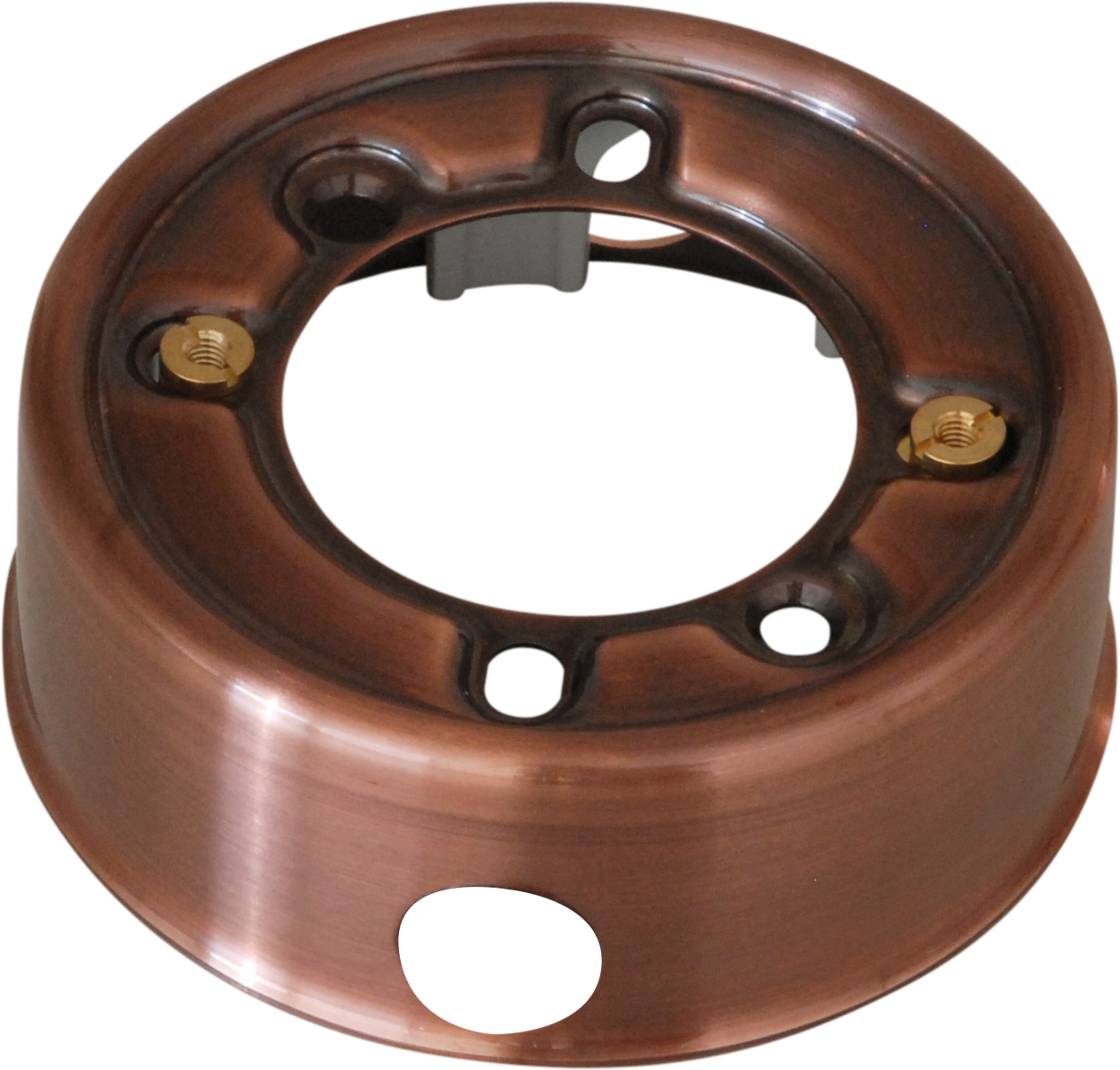 LE PROLUNGHE SAS PRG8727/2 BASE PORTAFRUTTO 2FORI D.20 MM RAME ANT.
