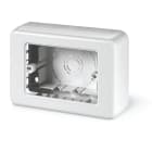 SCAME PARRE SPA - SCA876.PA8040 SCATOLA PORTA APPARECCHI 83,5XH43 BIANCA