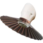 LE PROLUNGHE SAS - PRG8794/PRA SPOT PORC.45? E27+P.PIEGA R/ANTIC. D.22