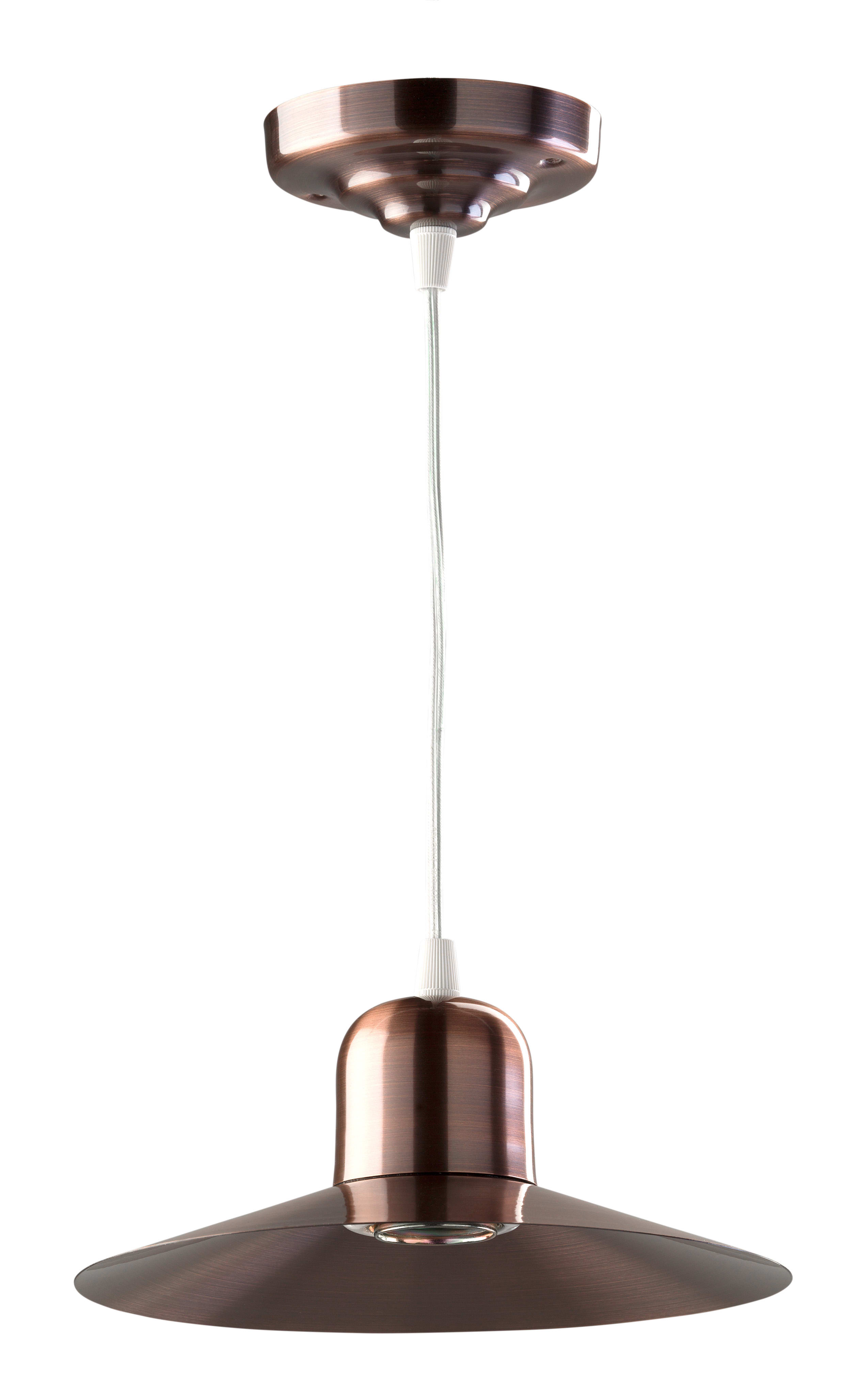 LE PROLUNGHE SAS PRG8795/A-L LAMP. R.ANTICATO CON PIATTO LISCIO D.22