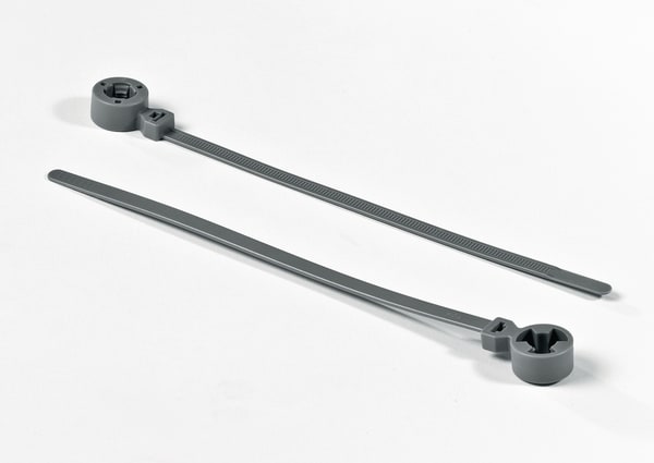 HELLERMANNTYTON Srl HEE157-00065 FASCETTA FISAGGIO PER PERNO 175X5.7, GRI