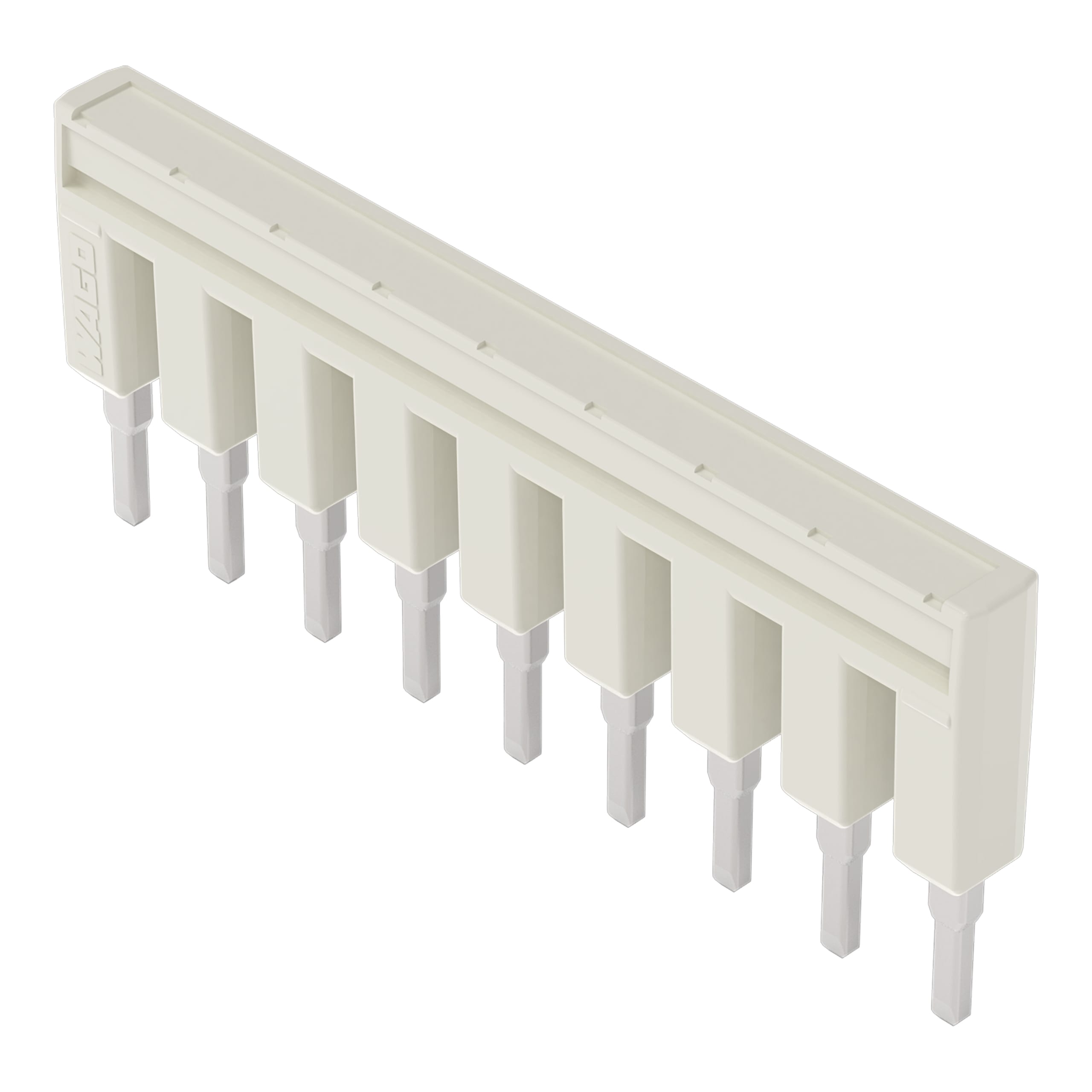 WAGO ITALIA SRL WAG2002-409 PONTICELLO 9 PASSO ISOLATO GRIGIO CHIARO