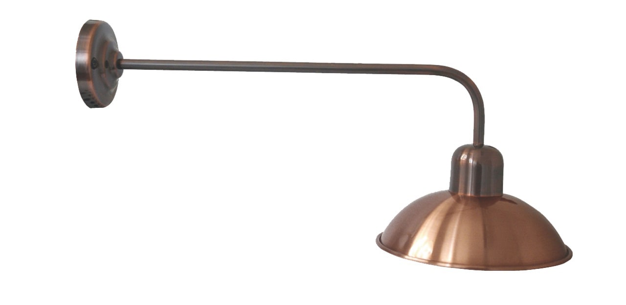 LE PROLUNGHE SAS PRG8835/22 APPLIQUE IN RAME ANTICATO 50CM C/P.D.22