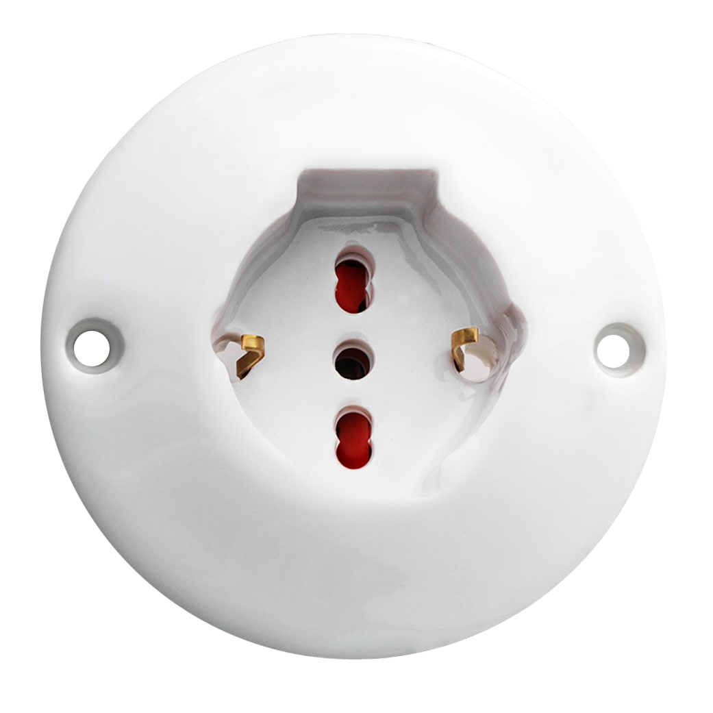 LE PROLUNGHE SAS PRG8876 PRESA UNI.10/16A+SCH. 250V SERIE VOLUX