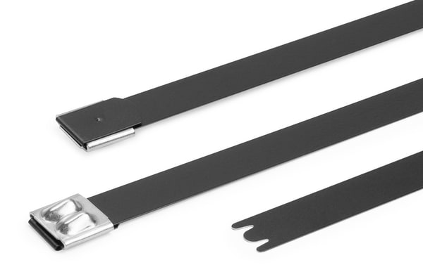 HELLERMANNTYTON Srl HEE111-01514 Fascetta INOX rivestita 521x16 MBT20UHFC