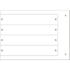 CEMBRE SPA - CEM88927 TAR.QUAD.MG-VRT-AH BIANCO PVC 25X140