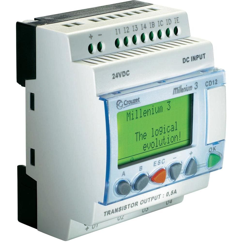 CROUZET CRO88970041 MILLENIUM 3 ESSENTIAL CD12, 8 INPUTS, 4