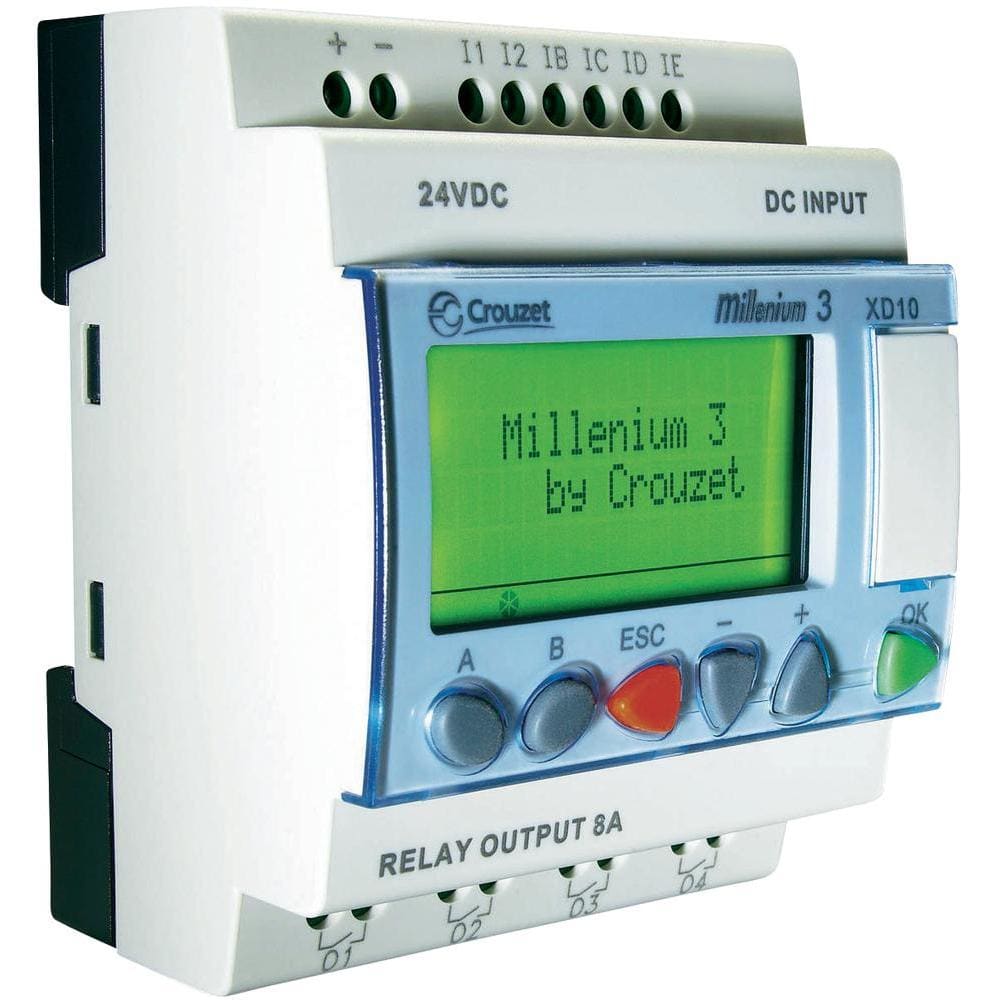 CROUZET CRO88970141 MILLENIUM 3 ESSENTIAL XD10, 6 INPUTS, 4