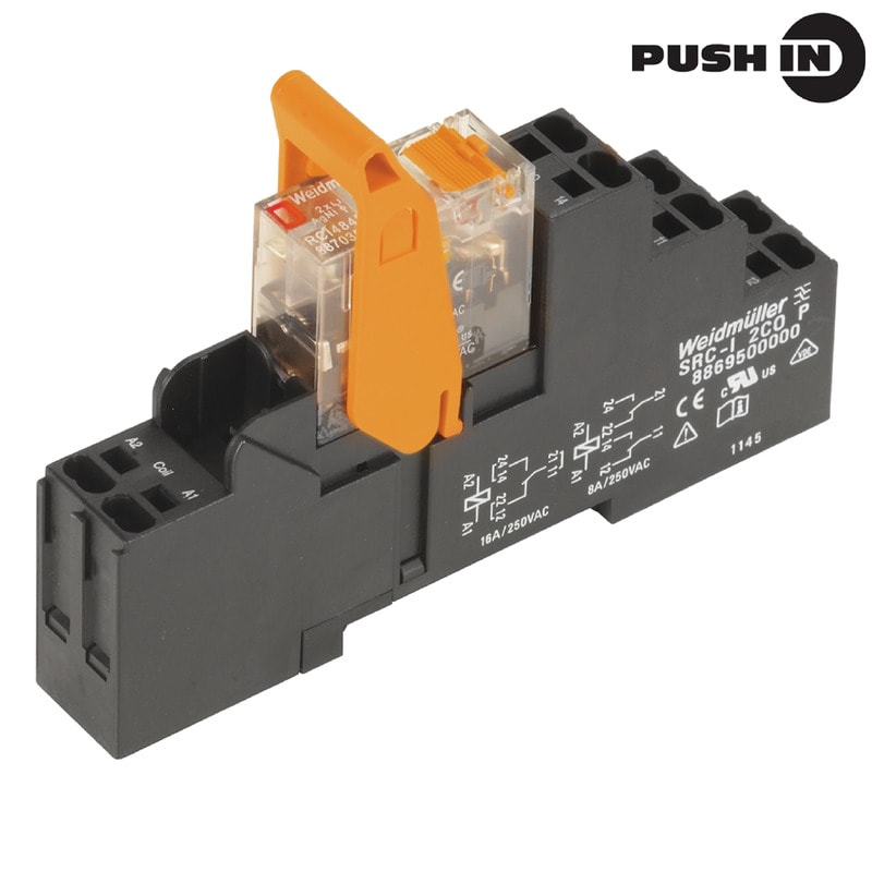 WEIDMULLER WEI8897240000 RCIKITP 24VAC 2CO LD/PB