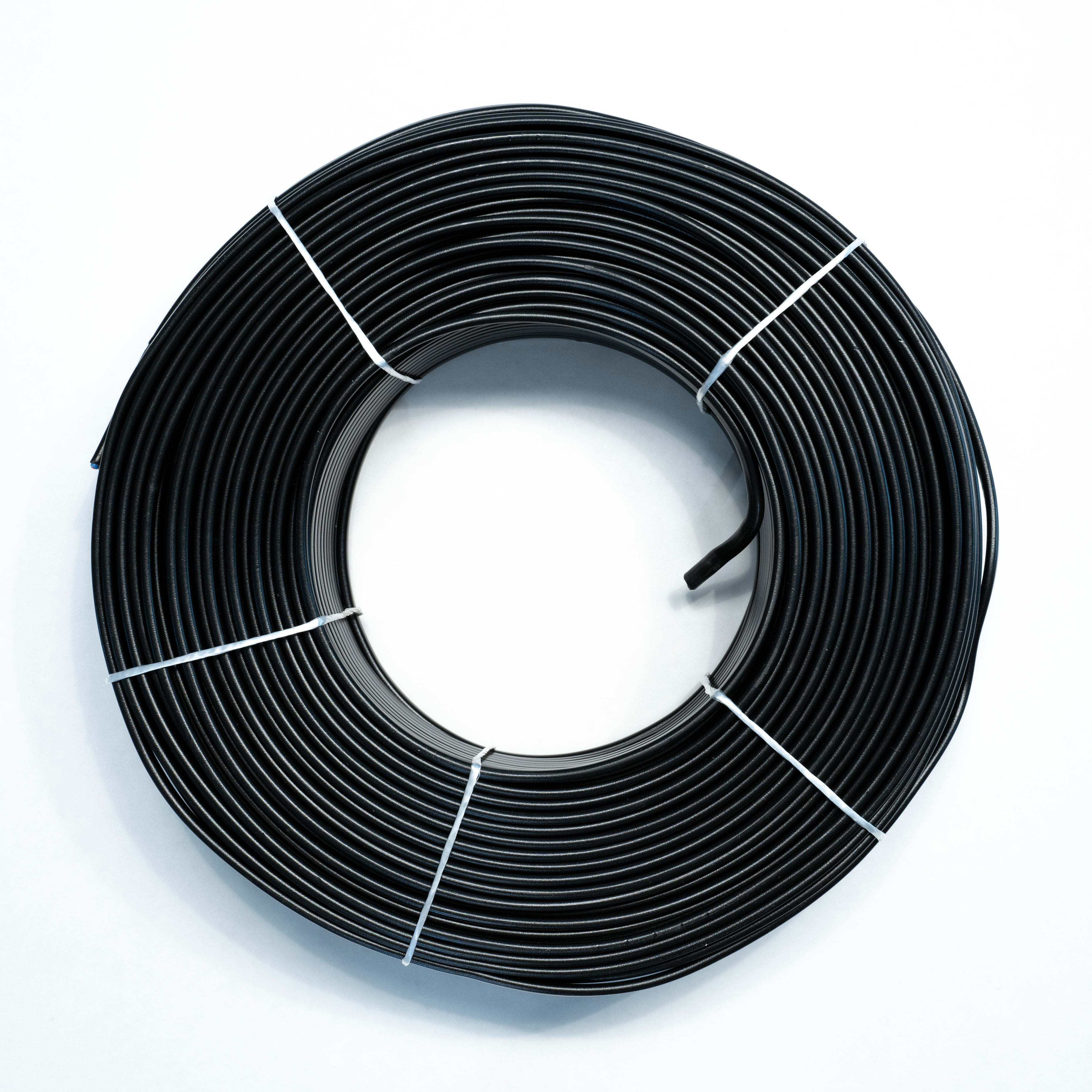 LE PROLUNGHE SAS - PRG8970/N CAVO PIATTO 2X0.75 NERO - MT.100