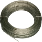 LE PROLUNGHE SAS PRG8980/AR PIATTINA C/S 2X0.50 ARGENTO - MT.100