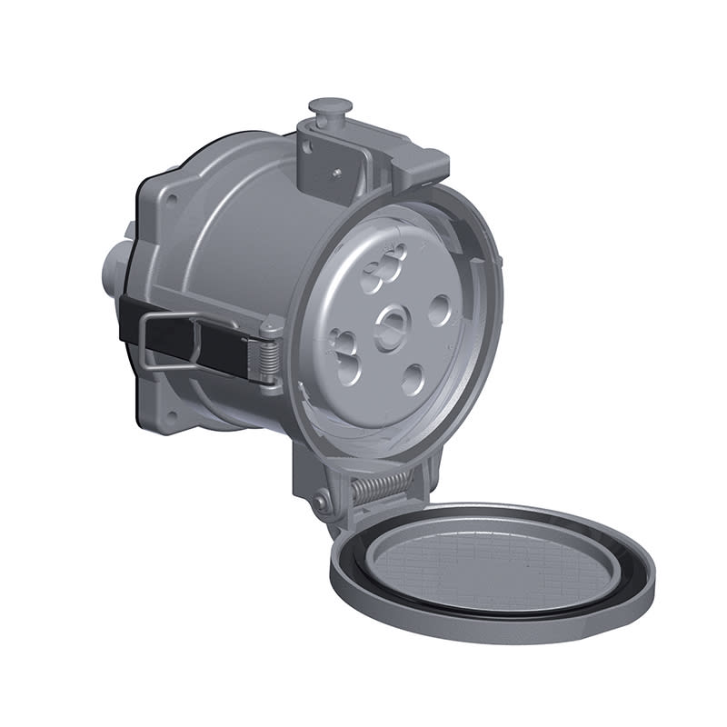 SCAME PARRE SPA - SCA899.SD2D3OE03 PRESA DA INCASSO 250A 3P+T 6h IP66